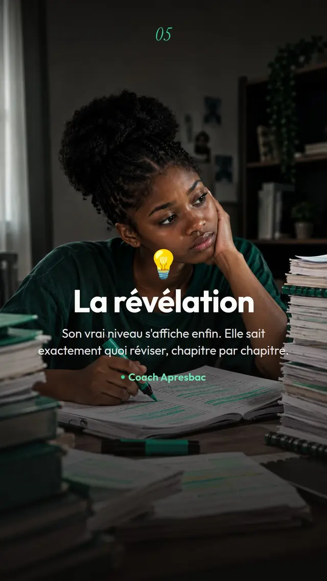Carte : la révélation, une étudiante découvre son vrai niveau sur son téléphone
